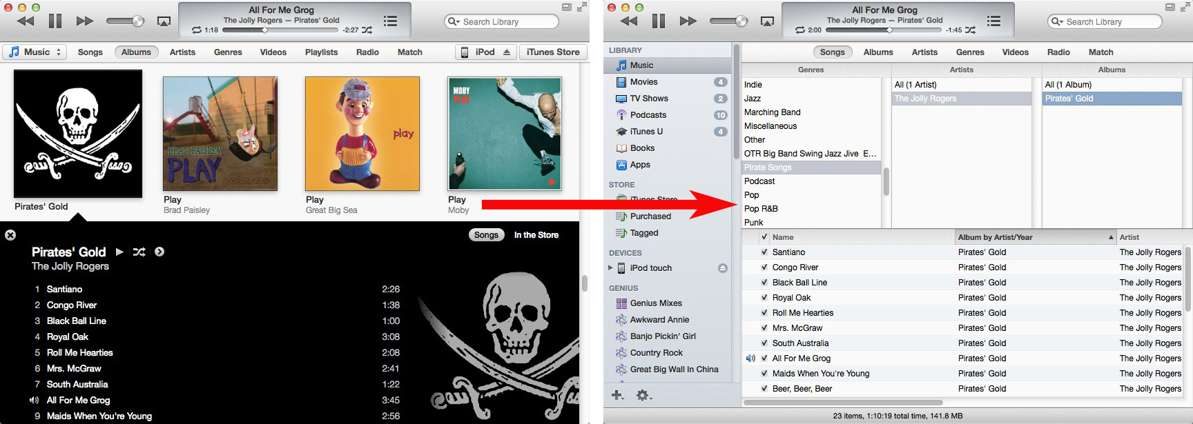 Itunes 11 Revert To Old View